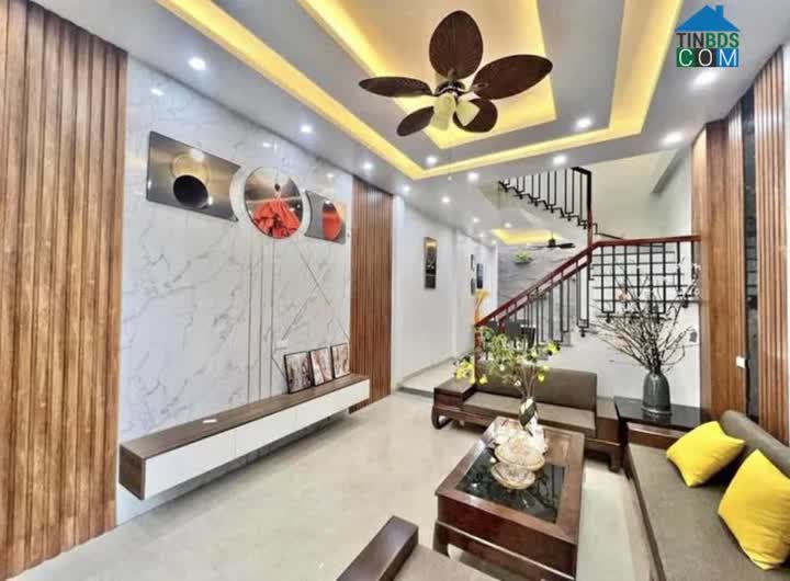 Ảnh Bán nhà Mai Dịch,43m 5 tầng, 5 phòng ngủ, lô góc cách chỗ để oto 20m, nhỉnh 4tỷ 0