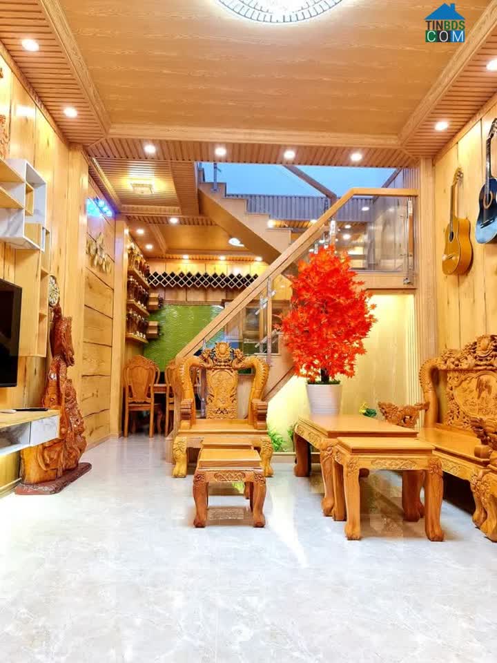 Ảnh Siêu phẩm Gò Vấp đường xe tải, nhà ốp gỗ, tặng nội thất nhỉnh 5 tỷ 0