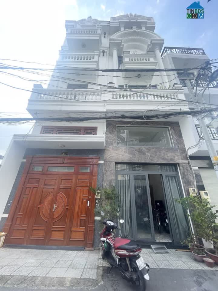 Ảnh Gấp Bán - Nhà 5 Tầng Khu Đồng Bộ - Phan Huy Ích - P12- Ngay Emart - Hẻm Xe Tải Thông. Ngang 4m.... 0