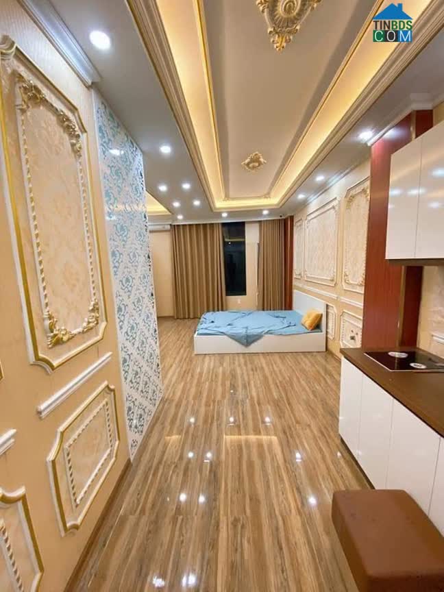 Ảnh Bán nhà mặt ngõ Knh doanh, Pháo Đài Láng, 40m2 x6Tầng, Ôtô cách 10m, ngõ thông, giá 6.35 tỷ 0