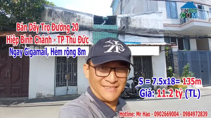 Ảnh Bán Dãy Trọ Đường Số 20 - Hiệp Bình Chánh - Thành Phố Thủ Đức 0