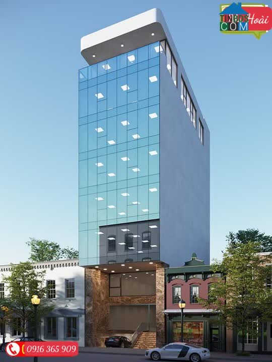 Ảnh Bán Gấp Tòa Văn Phòng 9 Tầng Xây Mới Mặt Phố Khâm Thiên. Vị Trí Đắc Địa. DT 290m2. Giá 124 TỶ 0