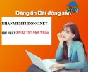 Hướng dẫn sử dụng phần mềm đăng tin Bất động sản