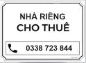 Chính chủ cho thuê nhà riêng ngõ 12 Kim Giang, Thanh Xuân, Hà Nội. 7tr/th; 0338723844