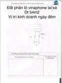 Bán 45m2 đất đấu giá khu phân lô vinaphone lai xá,Hoài Đức, Kinh doanh, ô tô tránh.