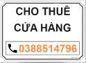 ️Cho thuê cửa hàng tầng 1 ngã tư Thanh Nhàn, Kim Ngưu, Hai Bà Trưng, HN, 0388514796