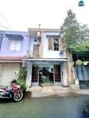 Nhà 2 tầng mặt tiền đường Vàm Luông P6Q8