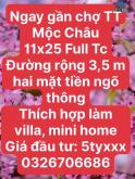 Đất Nền Mộc Châu Giá Đầu Tư