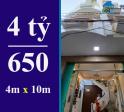 Bán Nhà 4 Tầng, 6 Pn, 6wc, 40m2, Tân Quy, Quận 7 - Dưới 5 Tỷ - Sổ Hồng Chính Chủ