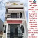 HOT HOT - CẦN BÁN KHÁCH SẠN MẶT ĐƯỜNG ĐÔI ( 8 làn đường)TẠI Khu đô thị Vạn Tường, Bình Trị -...