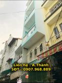 Nhà cho thuê 3m2 x 11m , 1 trệt 2 lầu 1 ST, Phạm Văn Chí, Phường 8 ,Quận 6