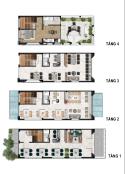 Chính chủ bán liền kề Palmy Biztown – HDB Thanh Trì – 75m² – pháp lý rõ – giá từ 149tr/m²