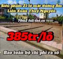 Bán lô đất Liên Xuân , Giá chỉ 385tr