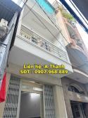 Nhà cho thuê 3m8 x 12m , 1 trệt 2 lầu , Hồng Bàng , Phường 6 ,Quận 6