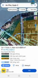 Bán đất thổ cư 3400m², Q.2, An Phú, 195 tỷ, sổ đỏ
