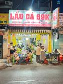 Sang Quán Lẩu 69K đang hoạt động(2 năm) lượng khách ổn định vào Kinh doanh ngay.