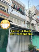 Nhà cho thuê 3m5 x 10m , 1 trệt 1 lửng 1 lầu , Bình Tiên , Phường 7 ,Quận 6