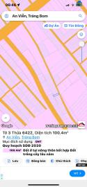 Bán đất ngay cổng KCN Giang Điền, 1 sẹc Trần Vĩnh Lộc, 1 tỷ 100m2