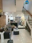 Nhà phố view sông đường số, phường Tân Phong, Q7. 4mx15m, 1trệt 2 lầu. DT sàn 150m2. Giá 12,9tỷ