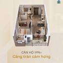 Bán Chung cư 1PN 46m2 2.45tỷ Masteri Trinity Square Vinhomes OceanPark2 Văn Giang Hưng Yên