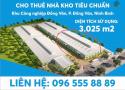 Cho thuê kho xưởng sản xuất, chứa hàng đầy đủ PCCC tại KCN Đồng Văn 1, Phường Đồng Văn, Tỉnh...