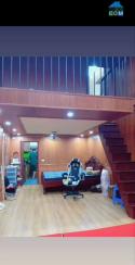 Cho thuê nhà nguyên căn nhà mặt ngõ 423 Lĩnh Nam, 40m2 x 1.5 tầng 1 gác lửng- 2PN, 6.8tr