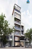 Bán nhà Ngọc Lâm 37m x 7T gara thang máy, vỉa hè, mới tinh. LH 0936123469