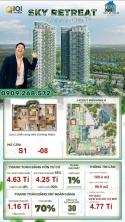 Căn Hộ Sky Retreat 3PN 110m2 view sông tầng đẹp giá rẻ mua giá gốc CĐT
