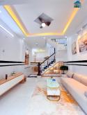HẺM XE HƠI THÔNG, P.15, TÂN BÌNH - sd 80m2 nhà mới trệt lầu chỉ 4ty390