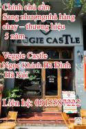Chính chủ cần Sang nhượng nhà hàng chay – thương hiệu 5 năm Veggie Castle Ngọc Khánh Ba Đình Hà Nội