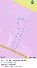 Lô đất 1000m² (ngang 10m), sổ hồng riêng, đường 3m, gần Chợ, Nhà Thờ Suối Nho