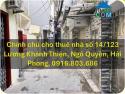 ⭐Chính chủ cho thuê nhà số 14/123 Lương Khánh Thiện, Ngô Quyền, Hải Phòng, 0916.803.686