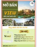 Mở Bán Làng Omm 2 view đồi chè Tâm Châu
