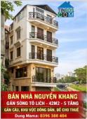 Bán Nhà Phố Nguyễn Khang – Gần Sông Tô Lịch – 5 Tầng Đẹp – Khu Vực Cho Thuê Tốt