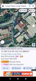 Bán nhà đất tại đường Lê Quang Định, Long Thành, Đồng Nai diện tích 283m2 giá 4 tỷ