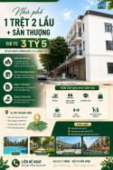 Nhà Phố Trung Tâm Thành Phố 1 Trệt 2 Lầu + Sân Thượng - Chỉ Từ 3 Tỷ 5