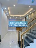 Bán nhà mới 4m x 20m, 1 trệt 1 lửng 3 lầu ,Đường Bửu Đình ,Phường 5 ,Quận 6