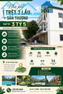 Nhà Phố Trung Tâm Thành Phố 1 Trệt 2 Lầu + Sân Thượng Chỉ Từ 3 Tỷ 5