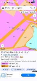 Bán đất nghỉ dưỡng Hồ Sở Bông, Long Mỹ, Bà Rịa Vũng Tàu, DT 1250 m2, giá đầu tư