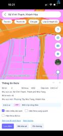 Bán đất 2 mặt tiền đường Phú Trung – Vĩnh Thạnh, Nha Trang, diện tích lớn 318,3m2