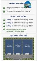 Cho Thuê Nhà Xưởng Tại Tp. Tân Uyên, Bình Dương – 9.860m²