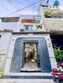 NHÀ MỚI 2 TẦNG NGAY GÒ XOÀI HẺM Ô TÔ 6M - 4x13 - 3PN 3WC Chỉ 5.590 Tỷ