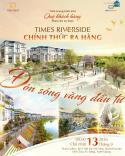 Shophouse 8 Times Riverside chính thức mở bán đợt 1 – xây 5 tầng, giá từ 5,xtỷ