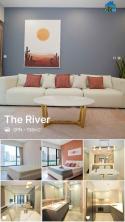 The River Thủ Thiêm - 3PN - 138m² - View Sông