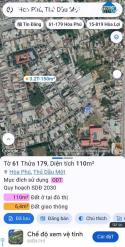 Bán đất tặng nhà cấp 4 tại Hòa Phú, Thủ Dầu Một, DT 110m2 full thổ cư, giá 5,8 tỷ