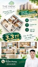 61m2 - Giá 2.75 tỷ bao thuế phí - 2PN1WC The Park Residence
