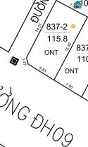 Bán đất lô góc mặt đường DH09 115.8m2 đất mt 8m, Hoà Trúc, Quốc Oai