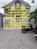 Bán Gấp Nhà Mái Thái Mới, Vị Trí Đẹp Tại Đường Hàm Nghi, Phường 5, TP Bạc Liêu