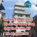 Cho thuê chung cư mi ni tại Quận Thanh Xuân