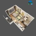 Chính Chủ cần cho thuê căn hộ chung cư Studio 30m2 Vinhomes Smart City. giá 7tr5